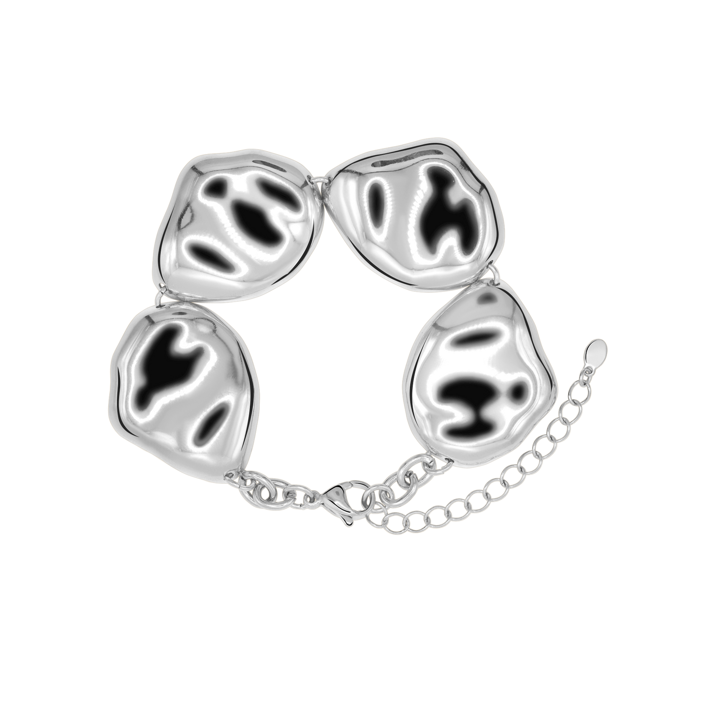 Armband Damen Edelstahl Clarice in Silber in der Heideman Geschenkbox