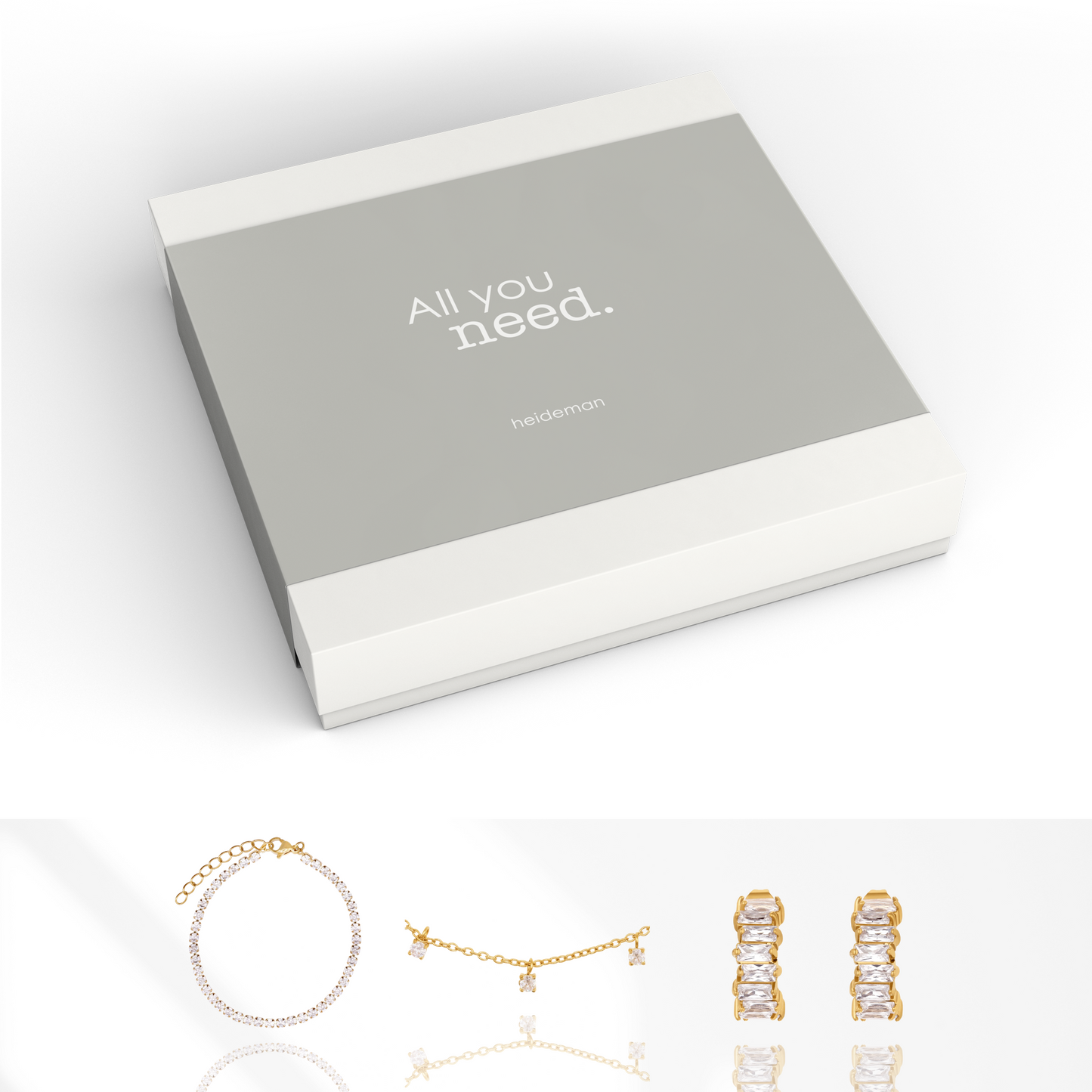 Geschenkbox All you need Stein