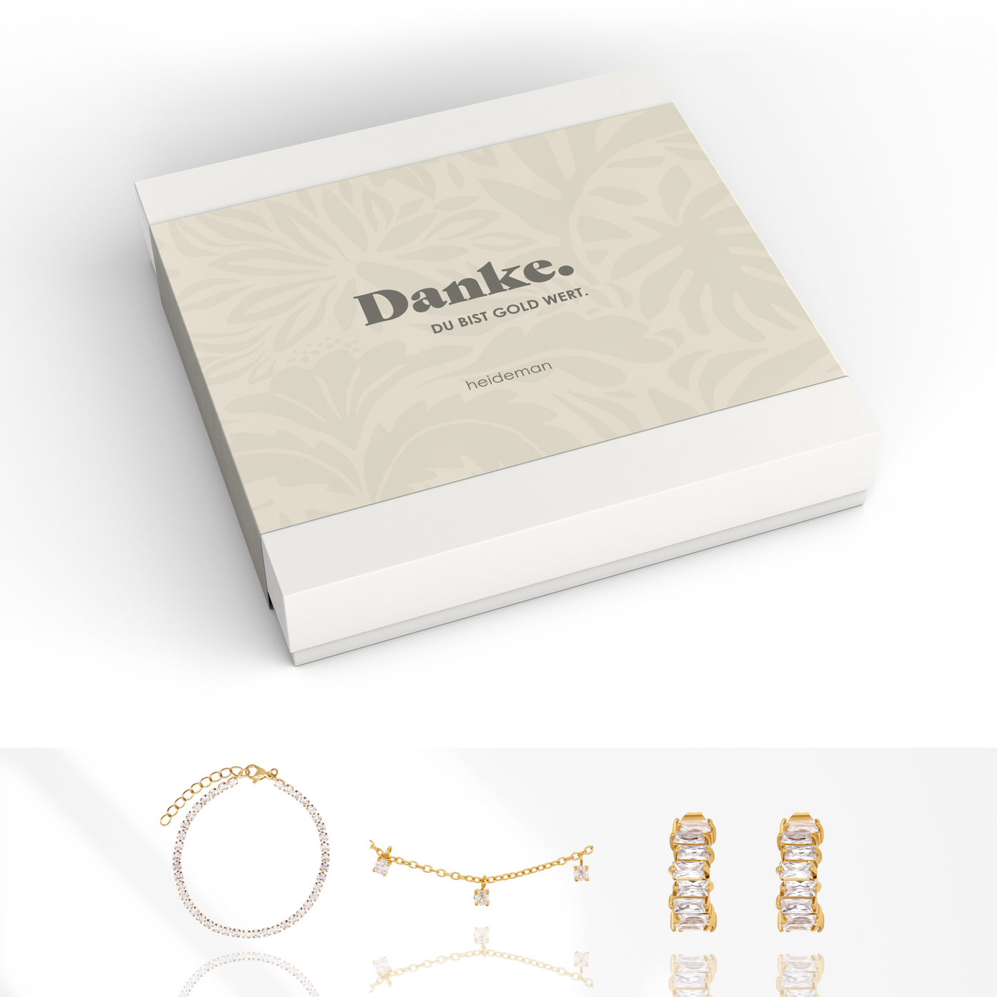 Geschenkbox Danke Stein