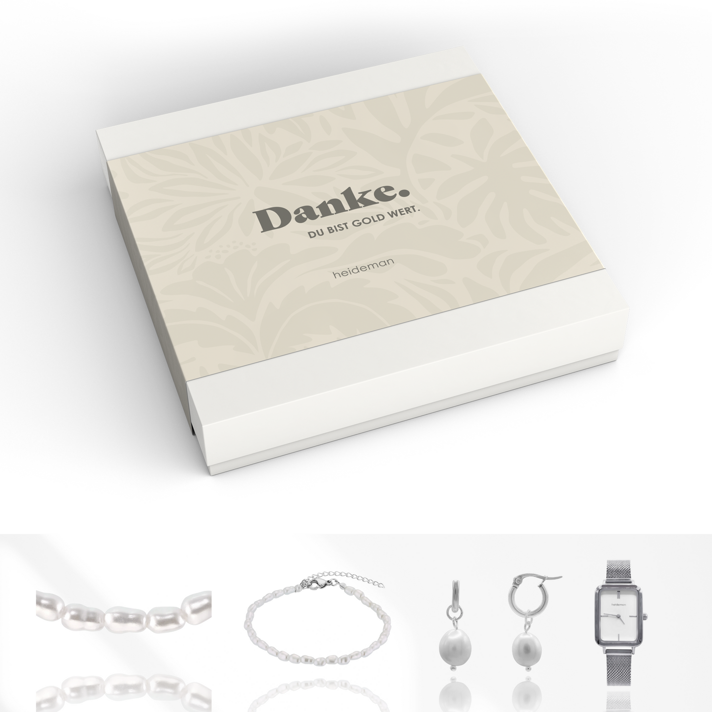 Geschenkbox Danke Perle