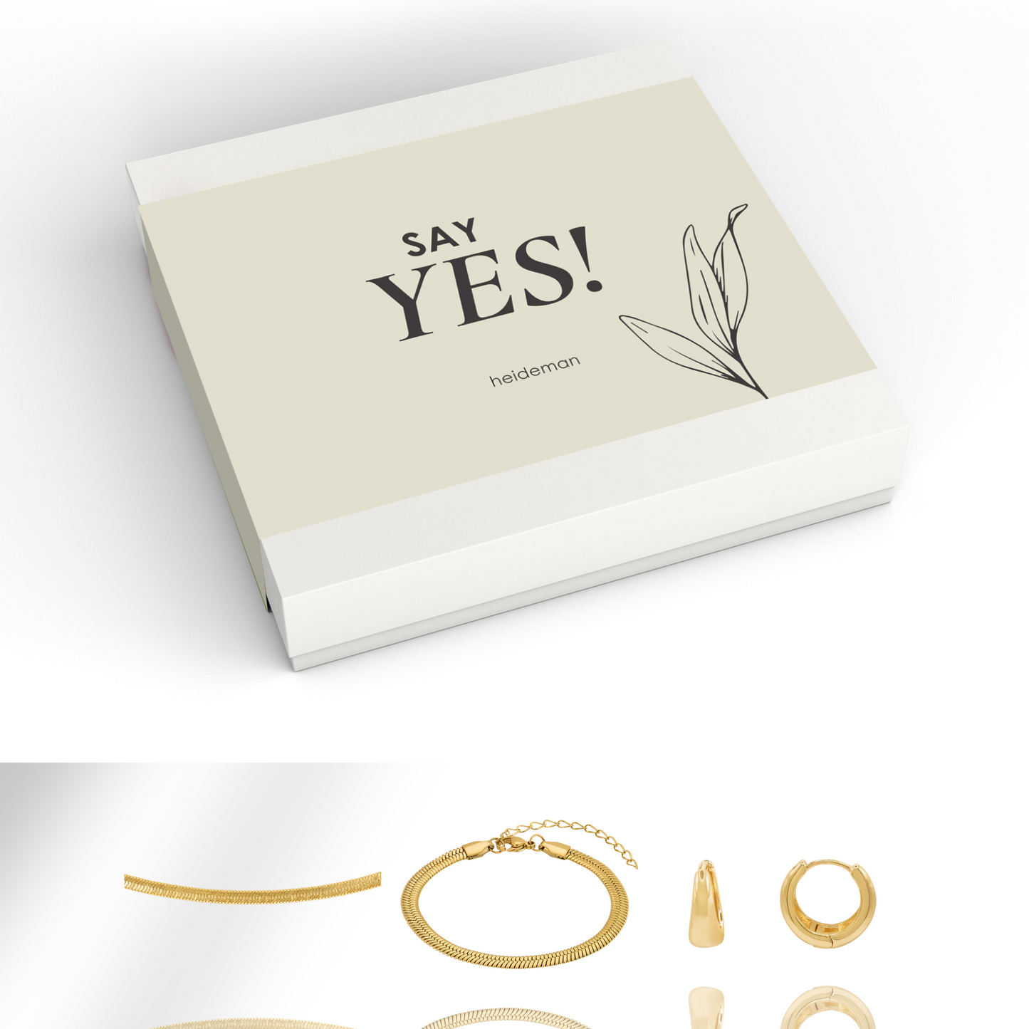 Geschenkbox Say Yes Basic