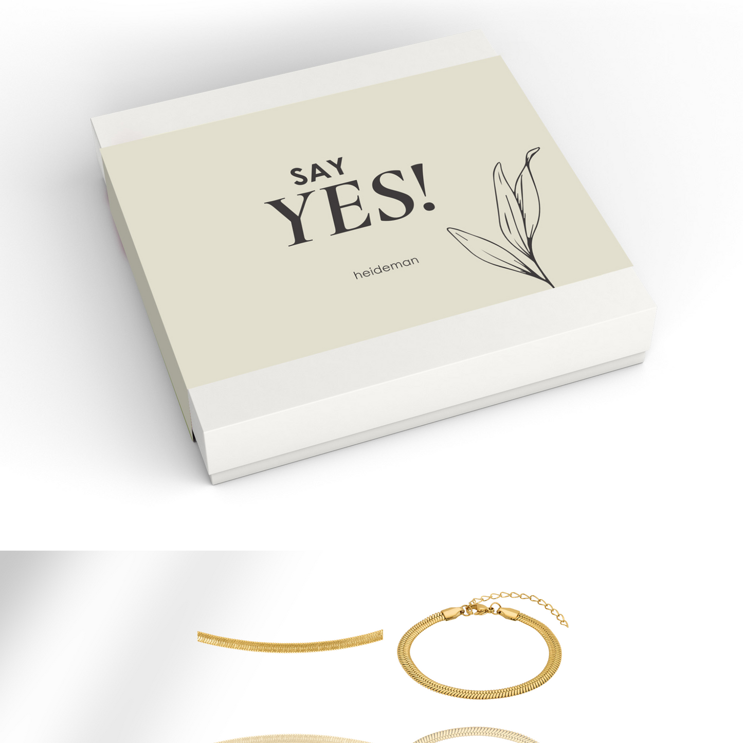 Geschenkbox Say Yes Basic