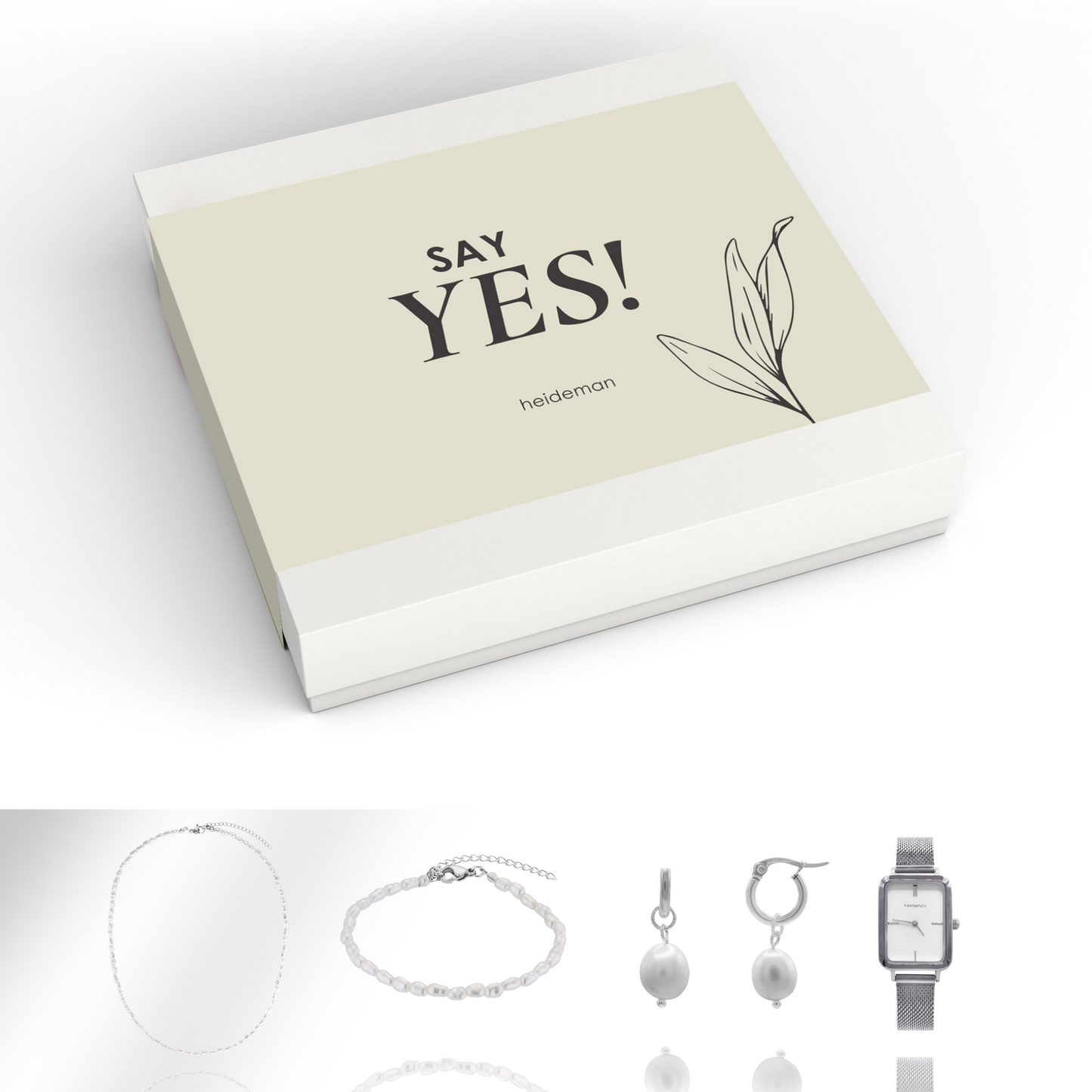 Geschenkbox Say Yes Perle