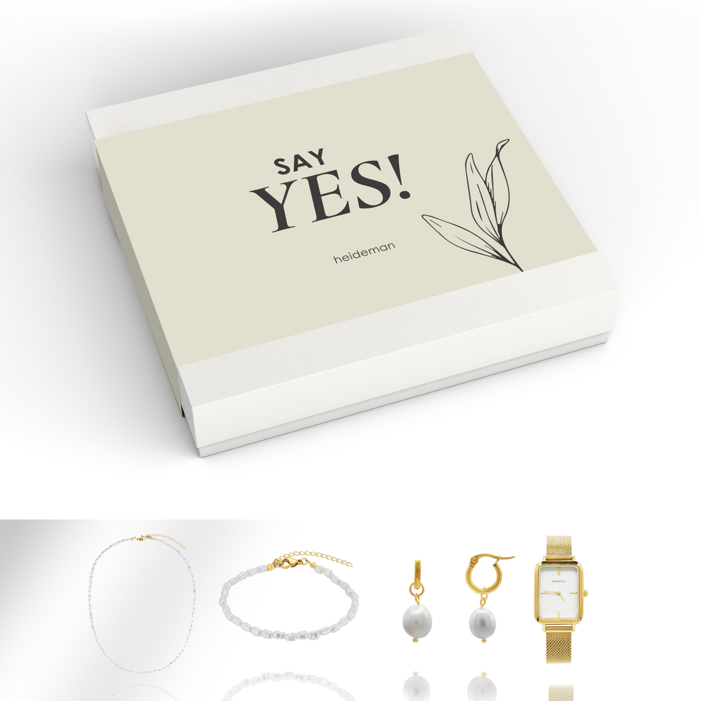 Geschenkbox Say Yes Perle