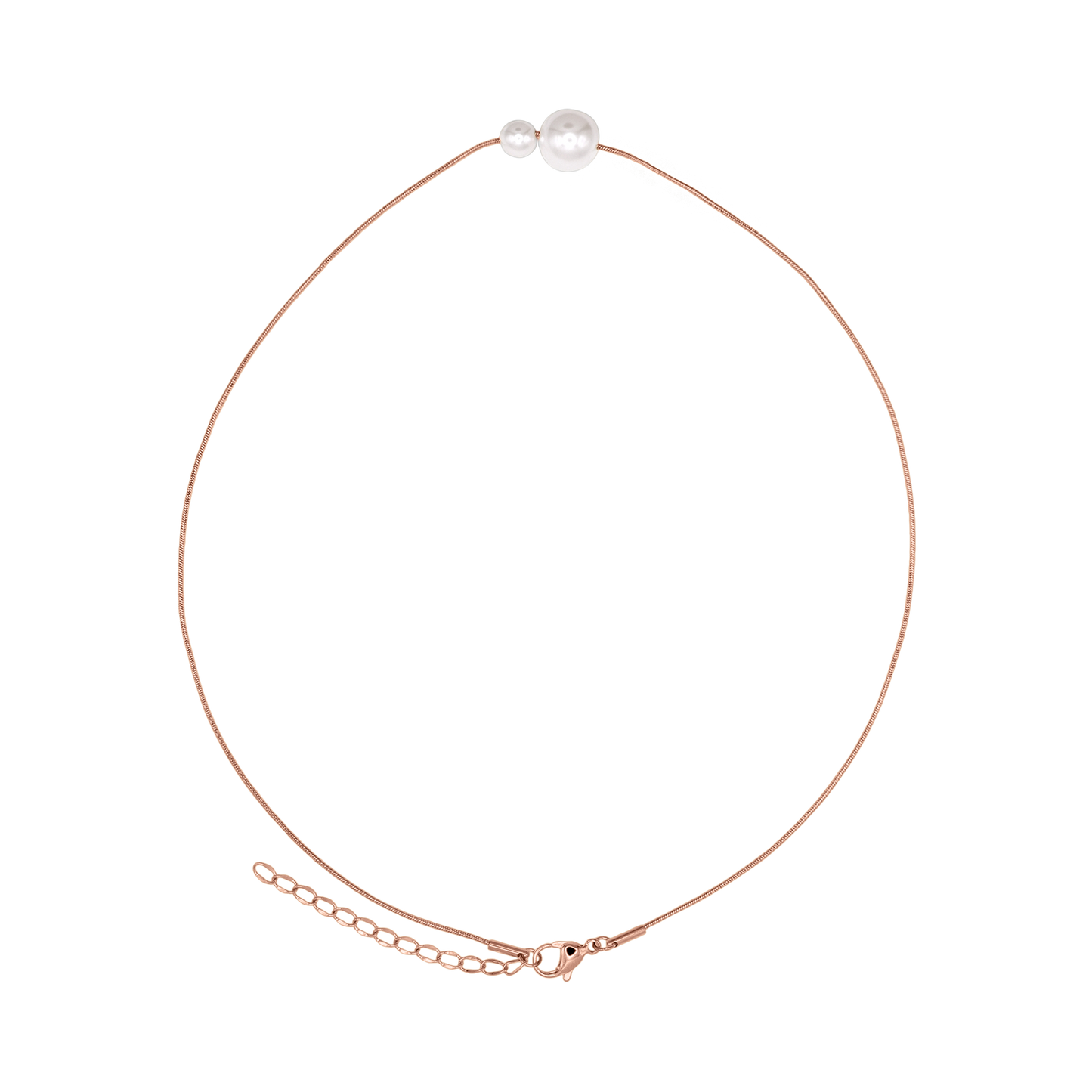 Kette Damen Edelstahl Solene Rosé in der gratis Geschenkbox