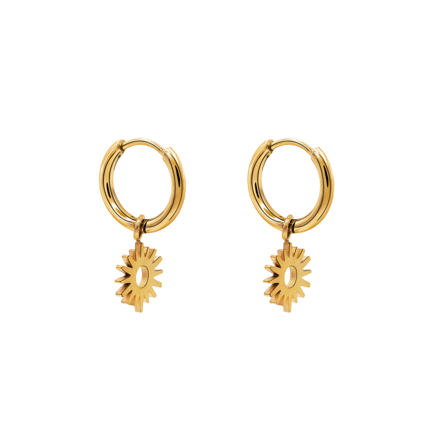 Ohrringe Damen Edelstahl Tamea in Gold – mit Geschenkbox