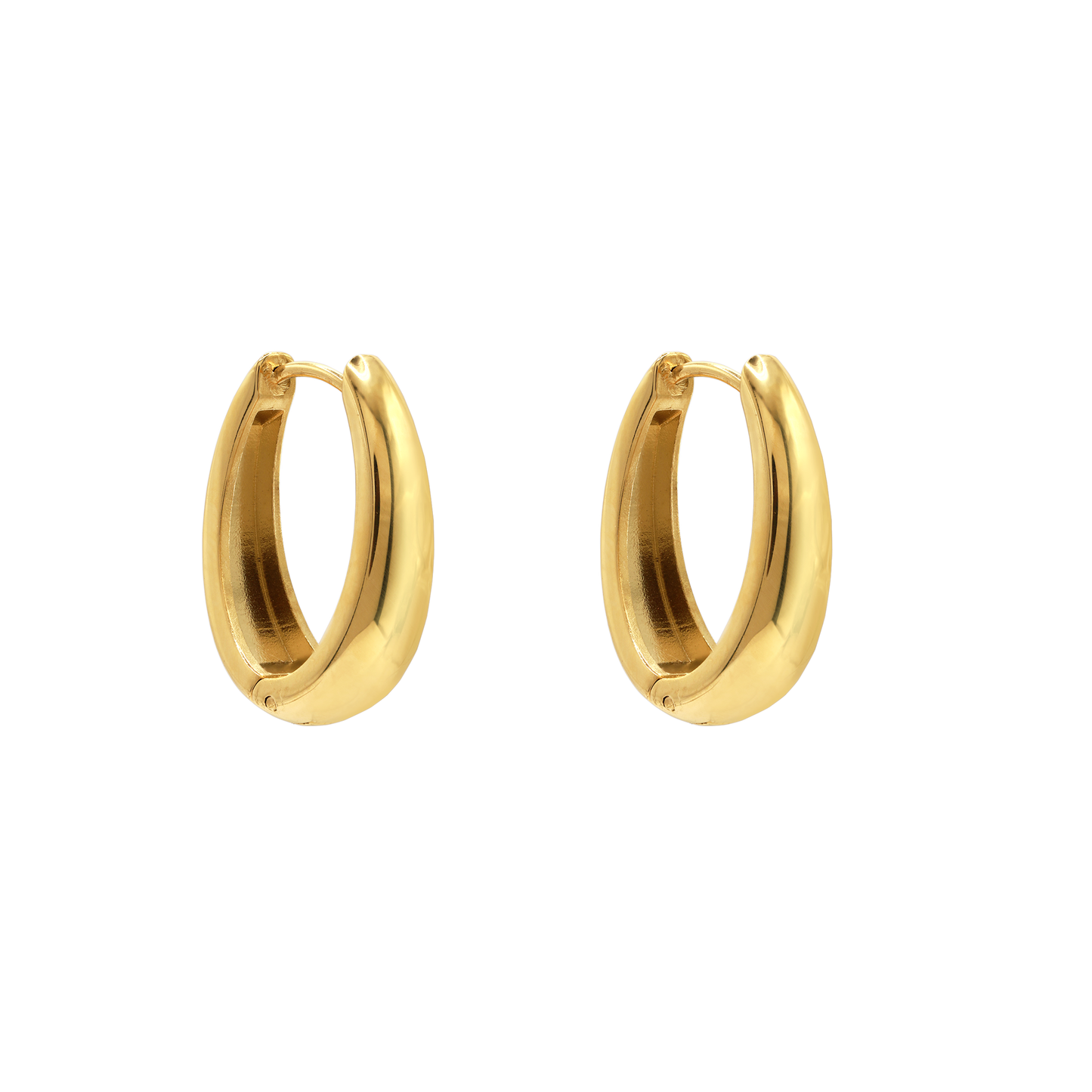 Ohrringe Damen Edelstahl Amara in Gold - in der Heideman Geschenkbox