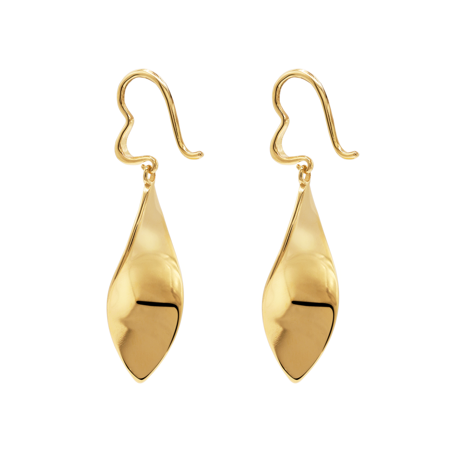 Ohrringe Damen Edelstahl Esma in Gold - in der Heideman Geschenkbox