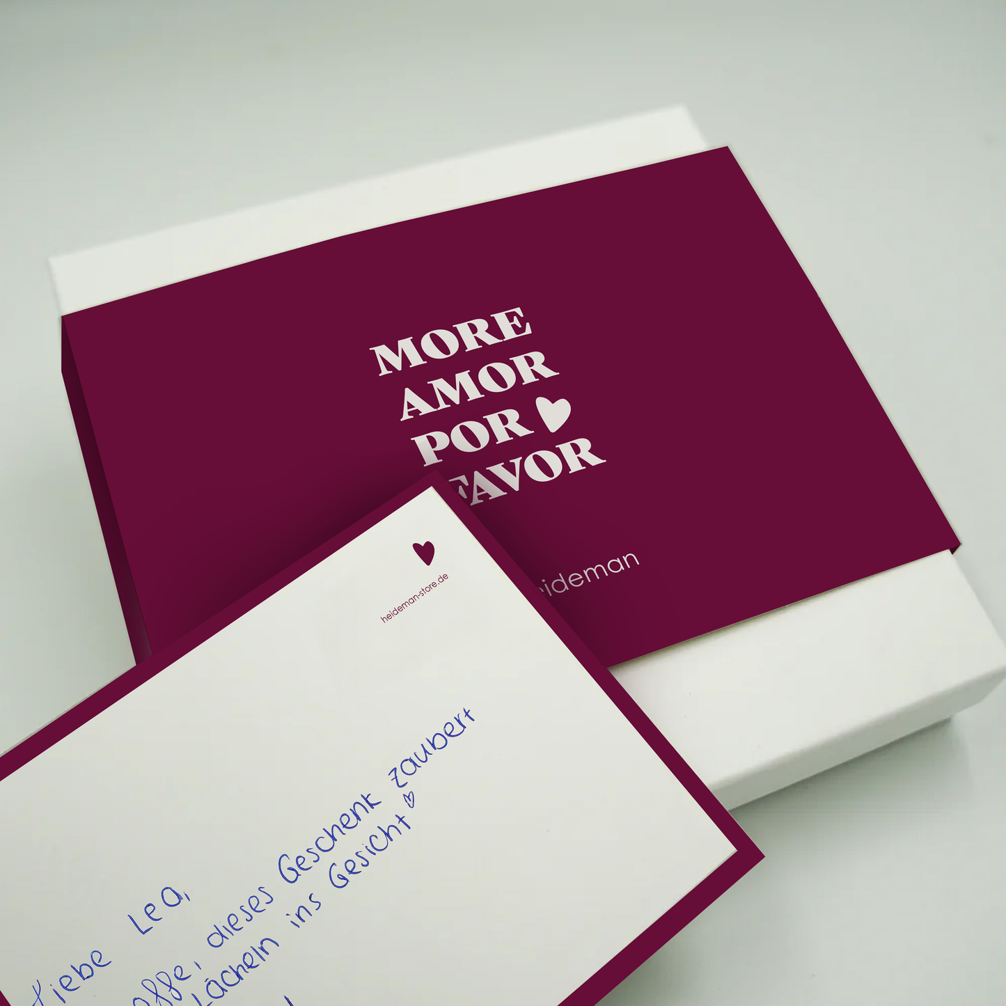 DIY Geschenkbox Loveletter Partis