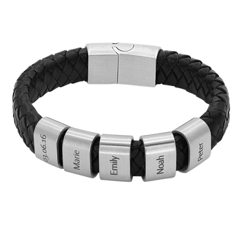 Lederarmband Titus - 5 Elemente