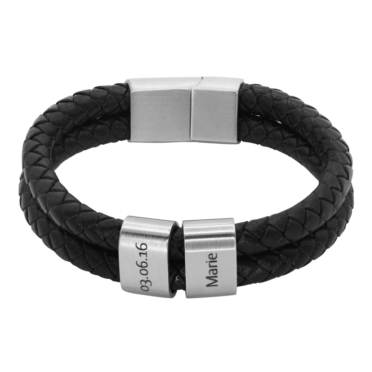 Lederarmband Elian - 2 Elemente