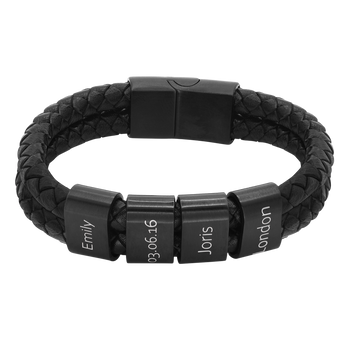 Lederarmband Elian - 4 Elemente