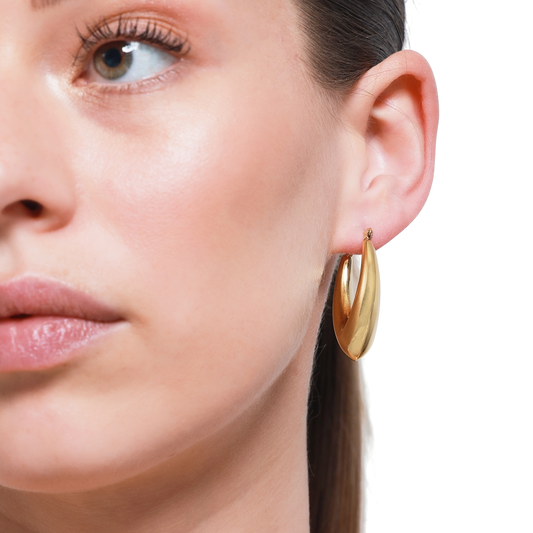 Goldene Ohrringe Highlight – Eleganter Schmuck für Damen