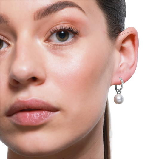 Elegante Perlenohrringe für stilvolle Alltagslooks