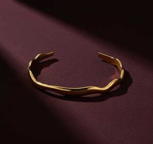 Goldenes Balance-Armband für Achtsamkeit und Selbstliebe