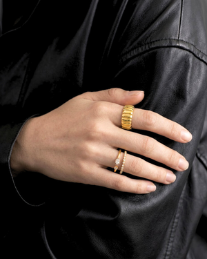 Goldene Ringe: Moderne Eleganz mit Heideman Schmuck
