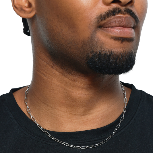 Modischer Herrenschmuck – Edelstahlkette für Männer