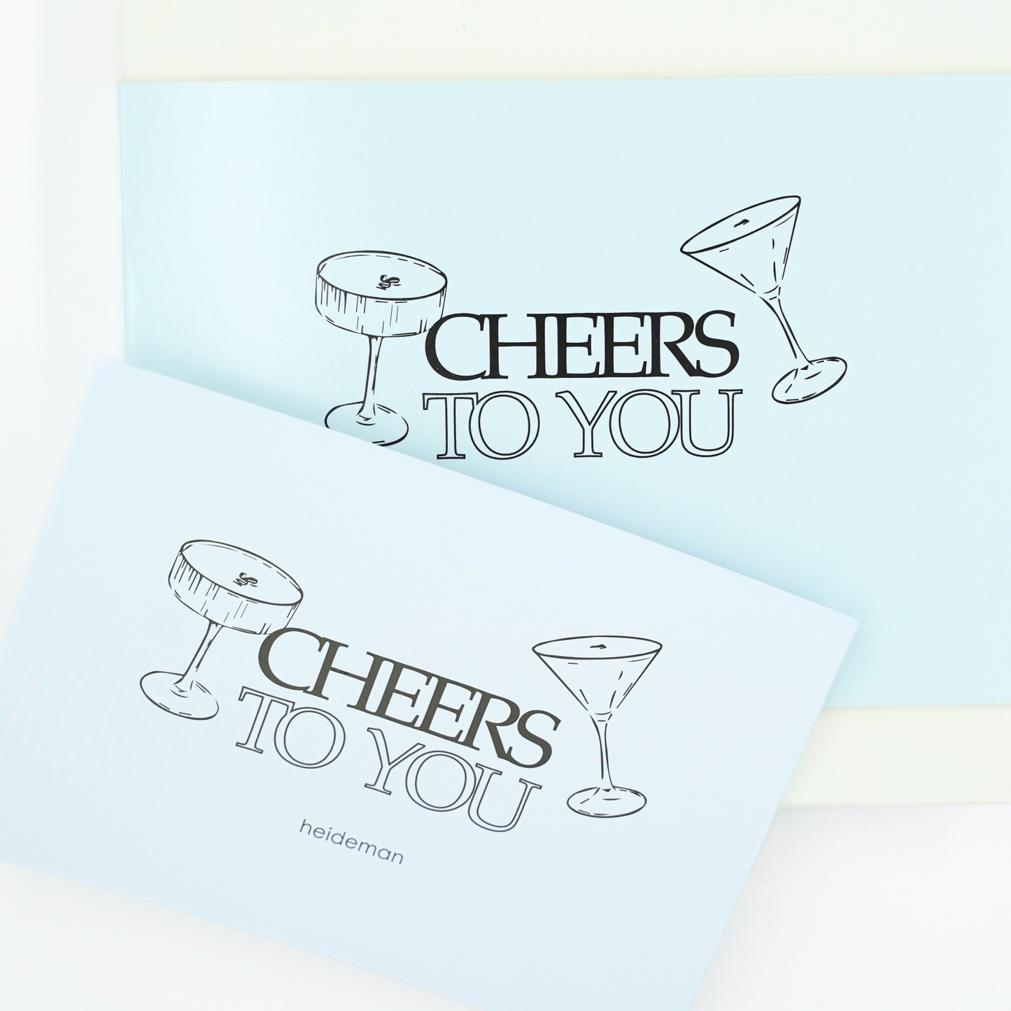 DIY Partis Geschenkbox Cheers