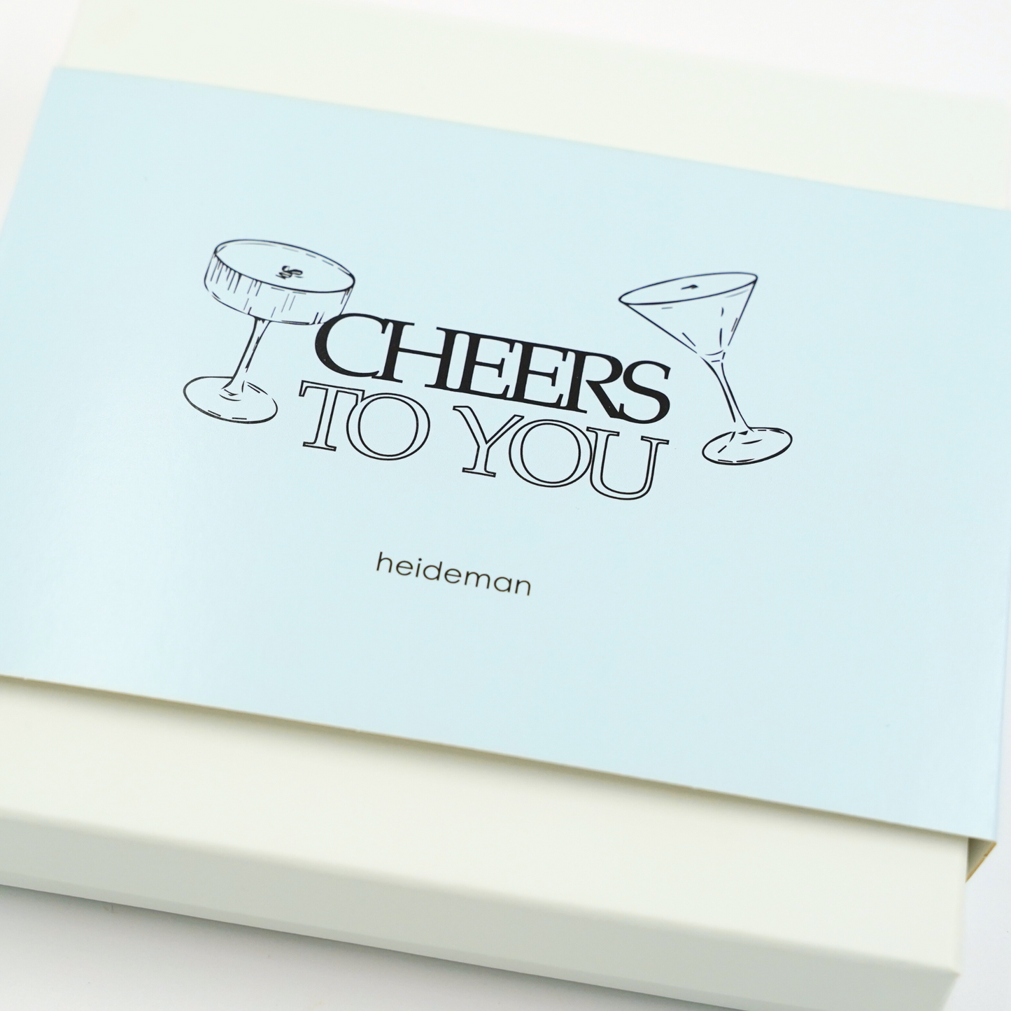 DIY Partis Geschenkbox Cheers