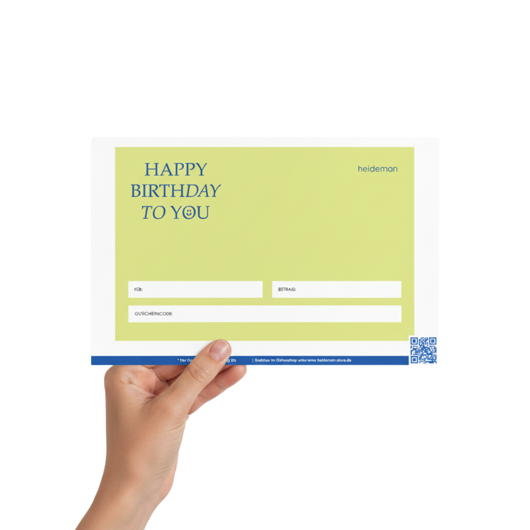 Digitaler Geschenk-Gutschein
