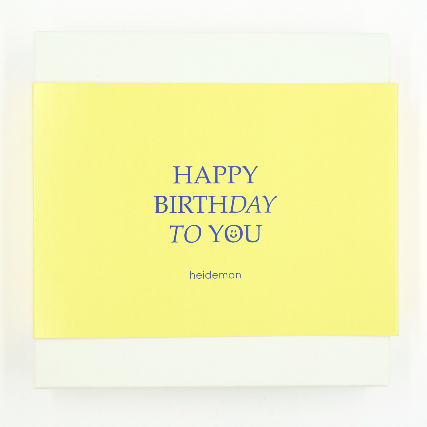 DIY Partis Geschenkbox Happy Birthday