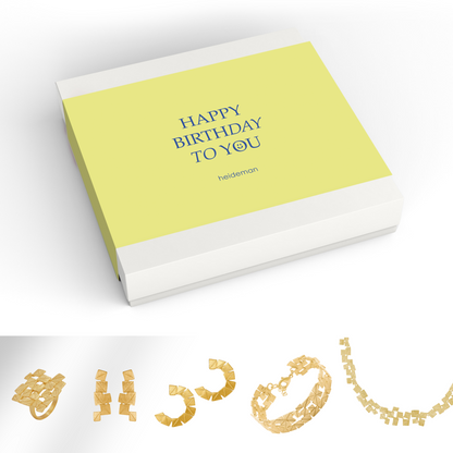 DIY Partis Geschenkbox Happy Birthday