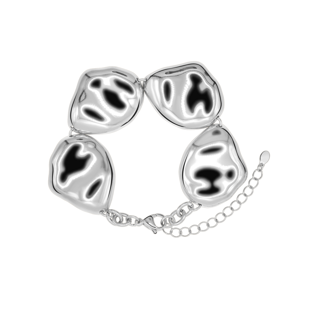 Armband Damen Edelstahl Clarice in Silber in der Heideman Geschenkbox