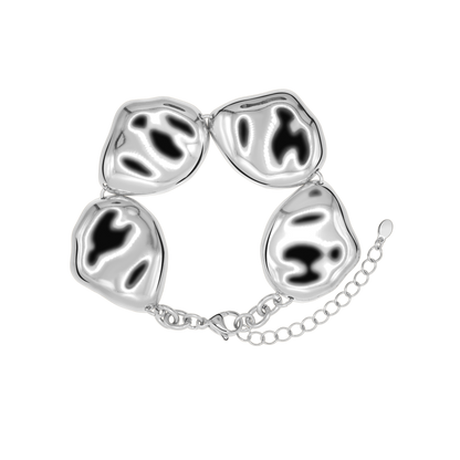 Armband Damen Edelstahl Clarice in Silber in der Heideman Geschenkbox