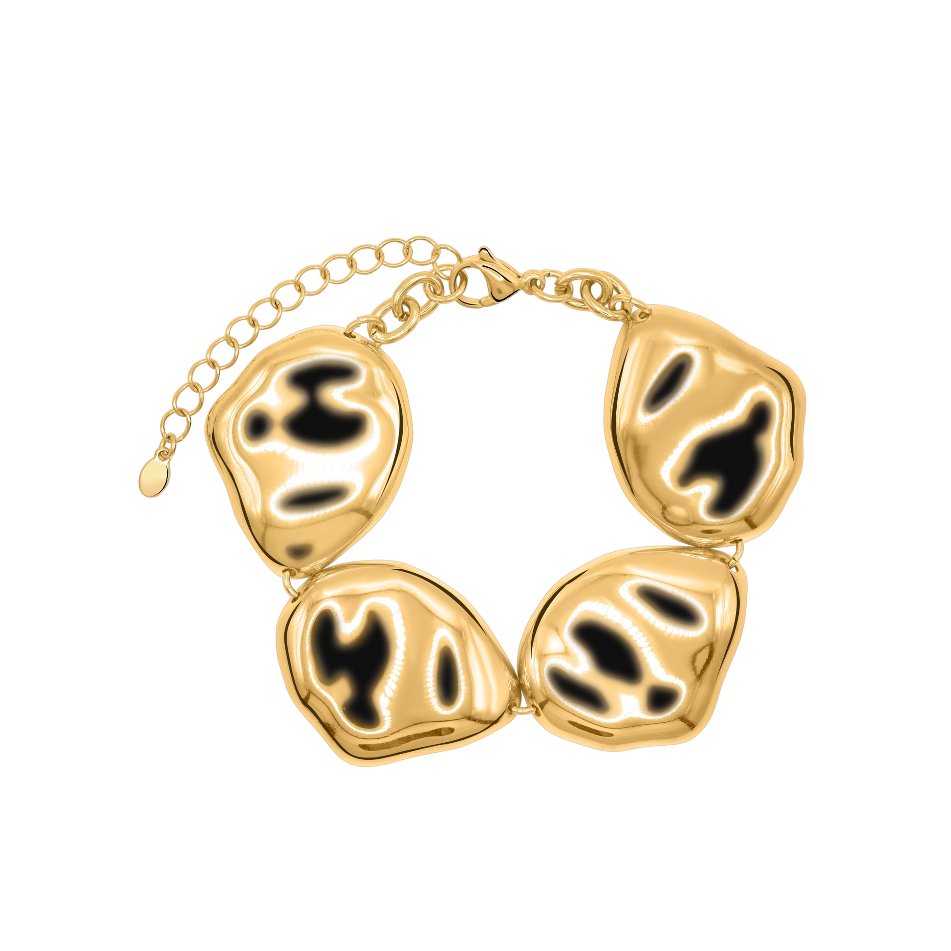 Armband Damen Edelstahl Clarice goldfarben von Heideman