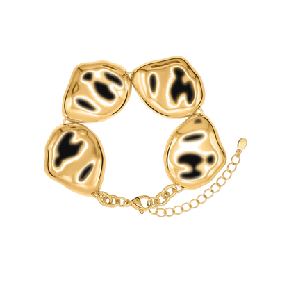 Armband Damen Edelstahl Clarice in Gold in der Heideman Geschenkbox