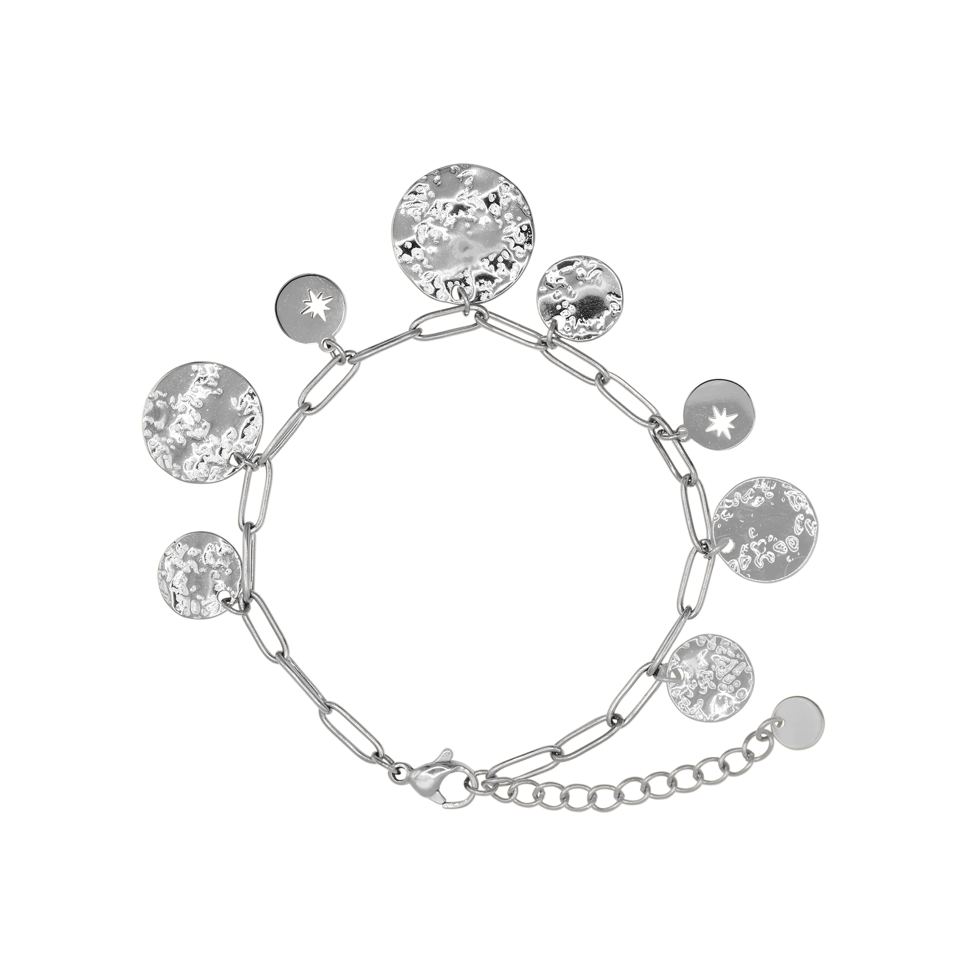 Armband Damen Edelstahl Selene Silber in Geschenkbox