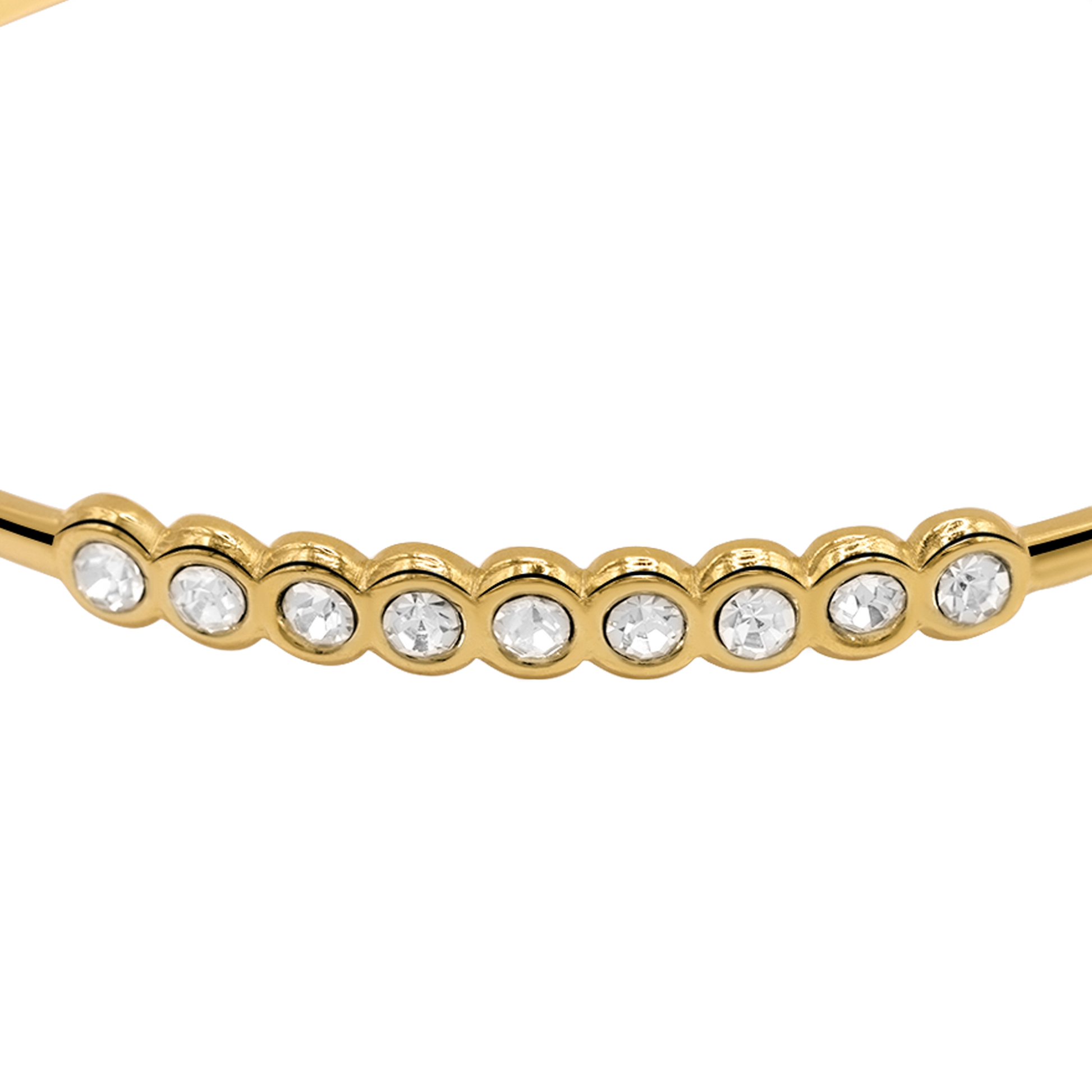 Armband Damen Gold Julea in Gold offene Form im Detail