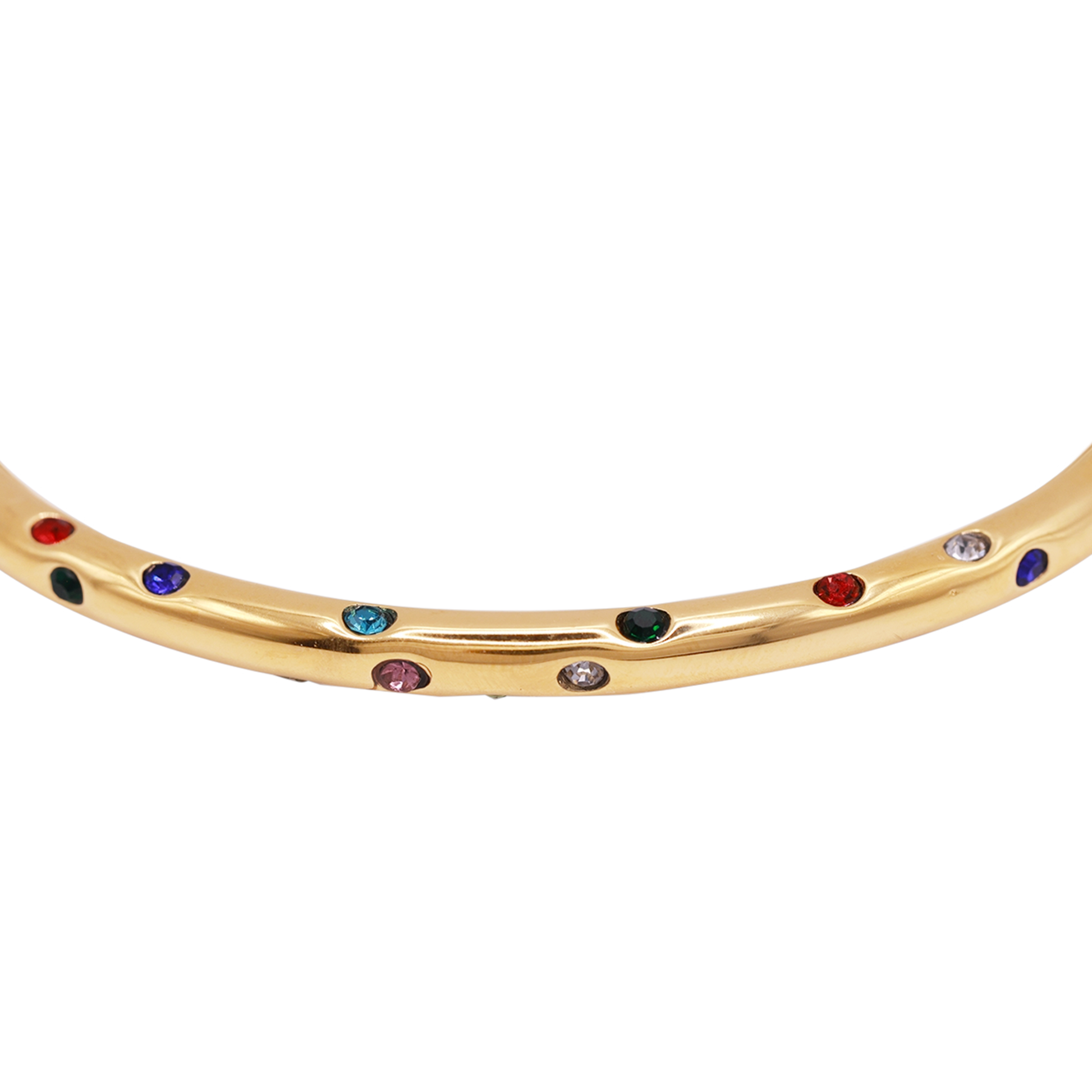 Armband Damen Gold Aino in Gold offene Form im Detail