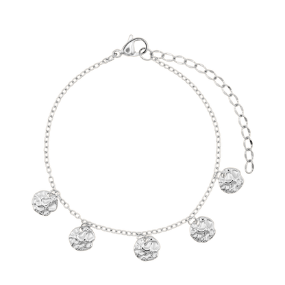 Armband Damen Edelstahl Celeste in Silber mit Anhaengern - Produktbild