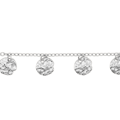 Armband Damen Edelstahl Celeste in Silber - Verschluss im Detail