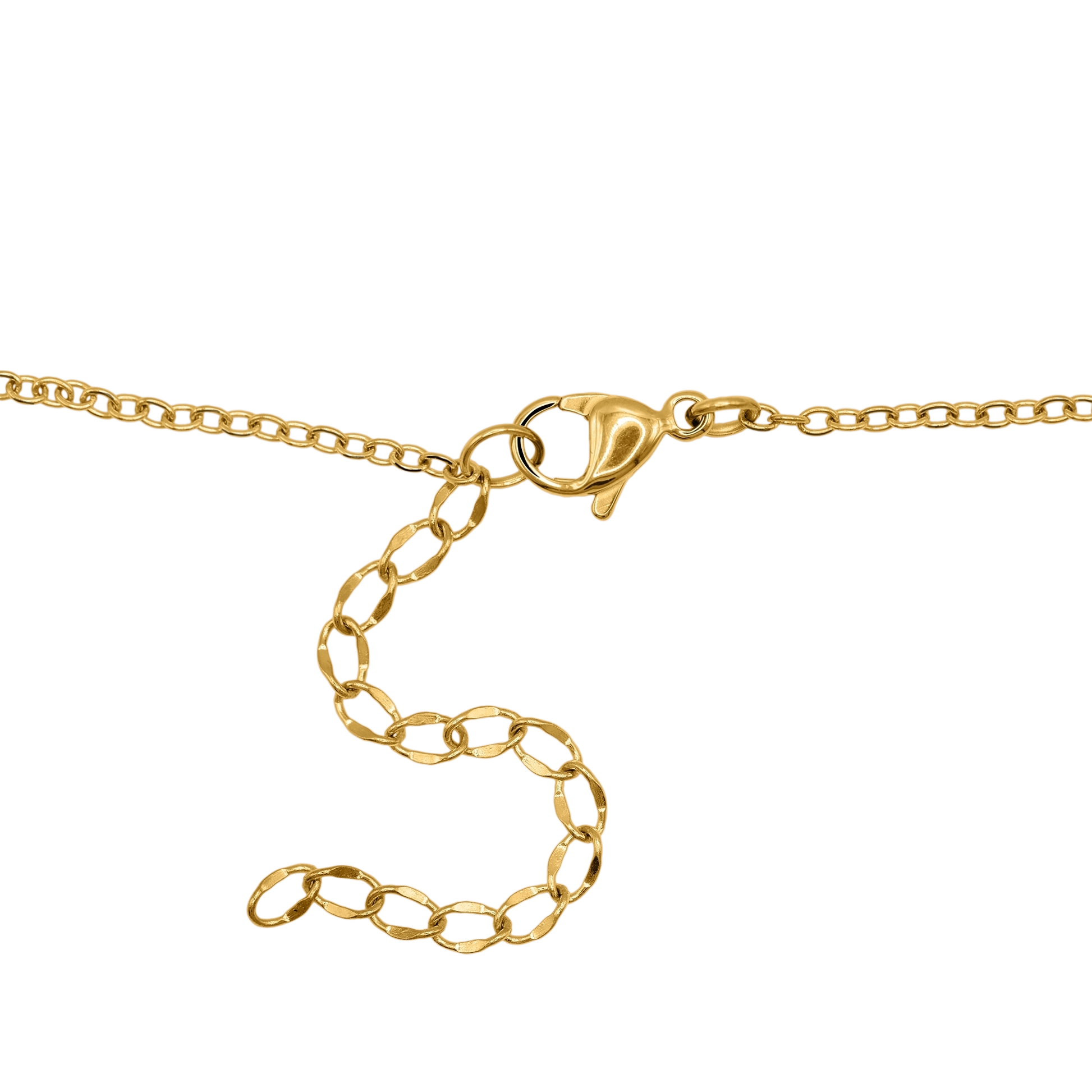 Armband Damen Edelstahl Celeste in Gold - gestylt kombiniert