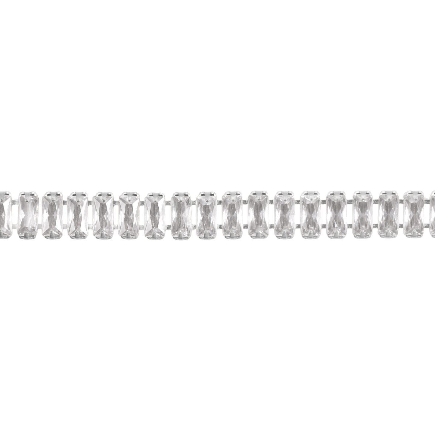 Armband Damen Edelstahl Zelie in Silber - Verschluss im Detail