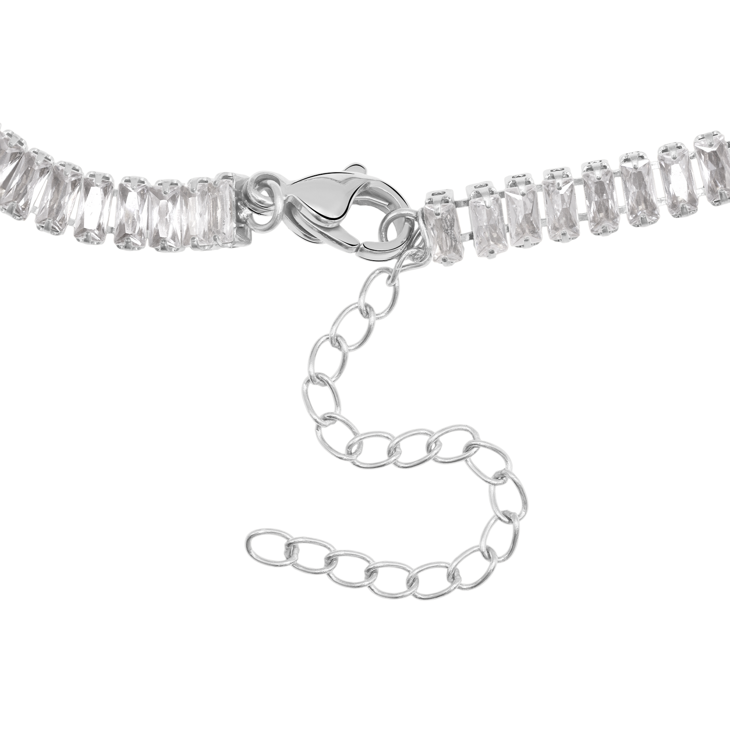 Armband Damen Edelstahl Zelie in Silber - gestylt zum Outfit