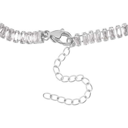 Armband Damen Edelstahl Zelie in Silber - gestylt zum Outfit