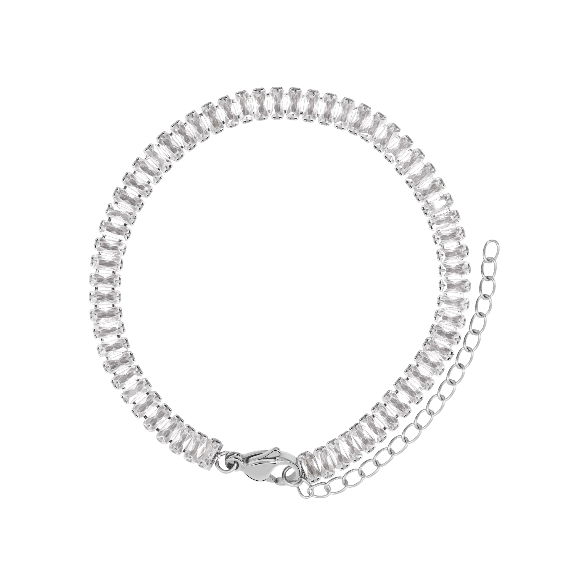 Armband Damen Edelstahl Zelie in Silber - mit gratis Geschenkbox