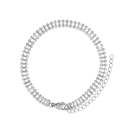 Armband Damen Edelstahl Zelie in Silber - mit gratis Geschenkbox