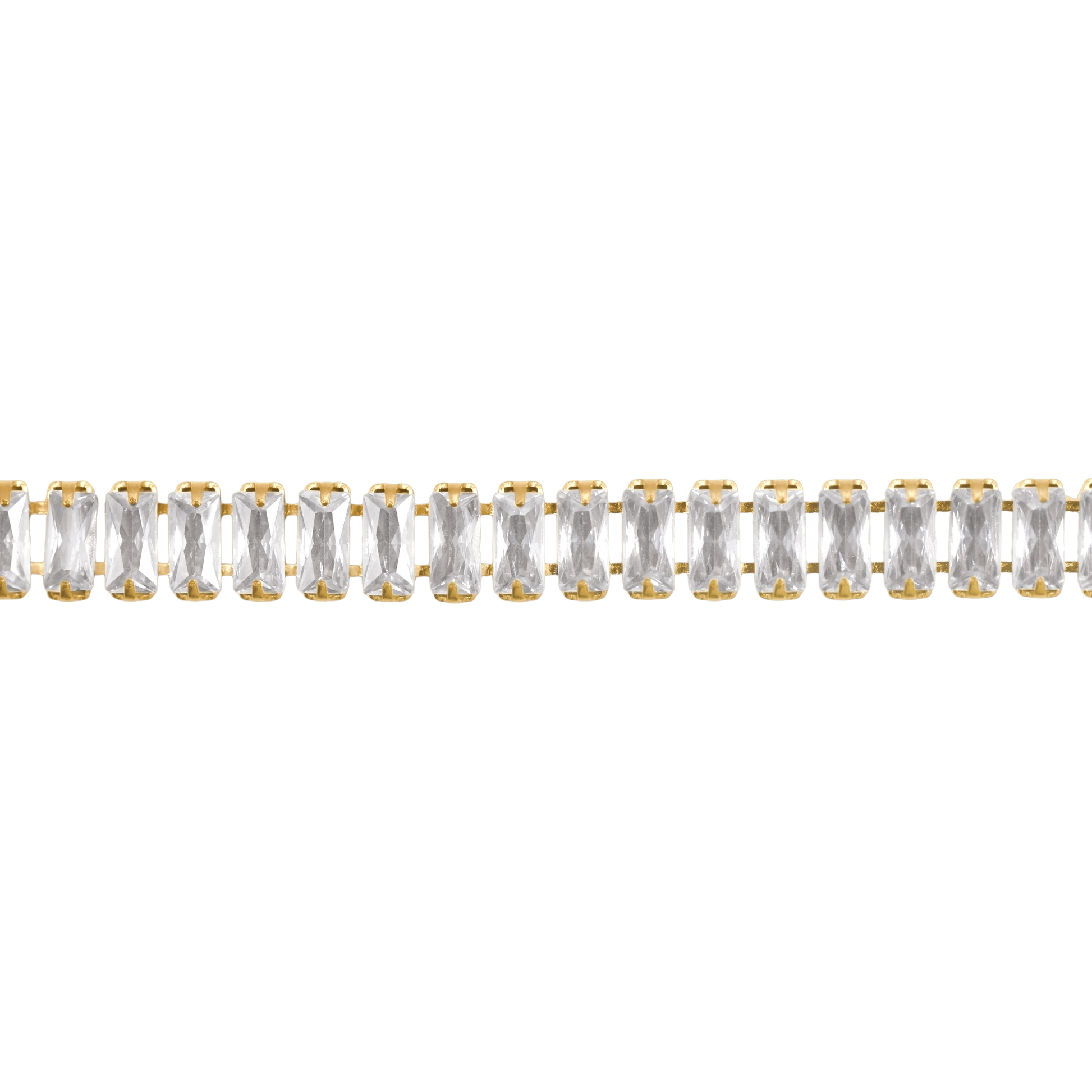 Armband Damen Edelstahl Zelie in Gold - Verschluss im Detail