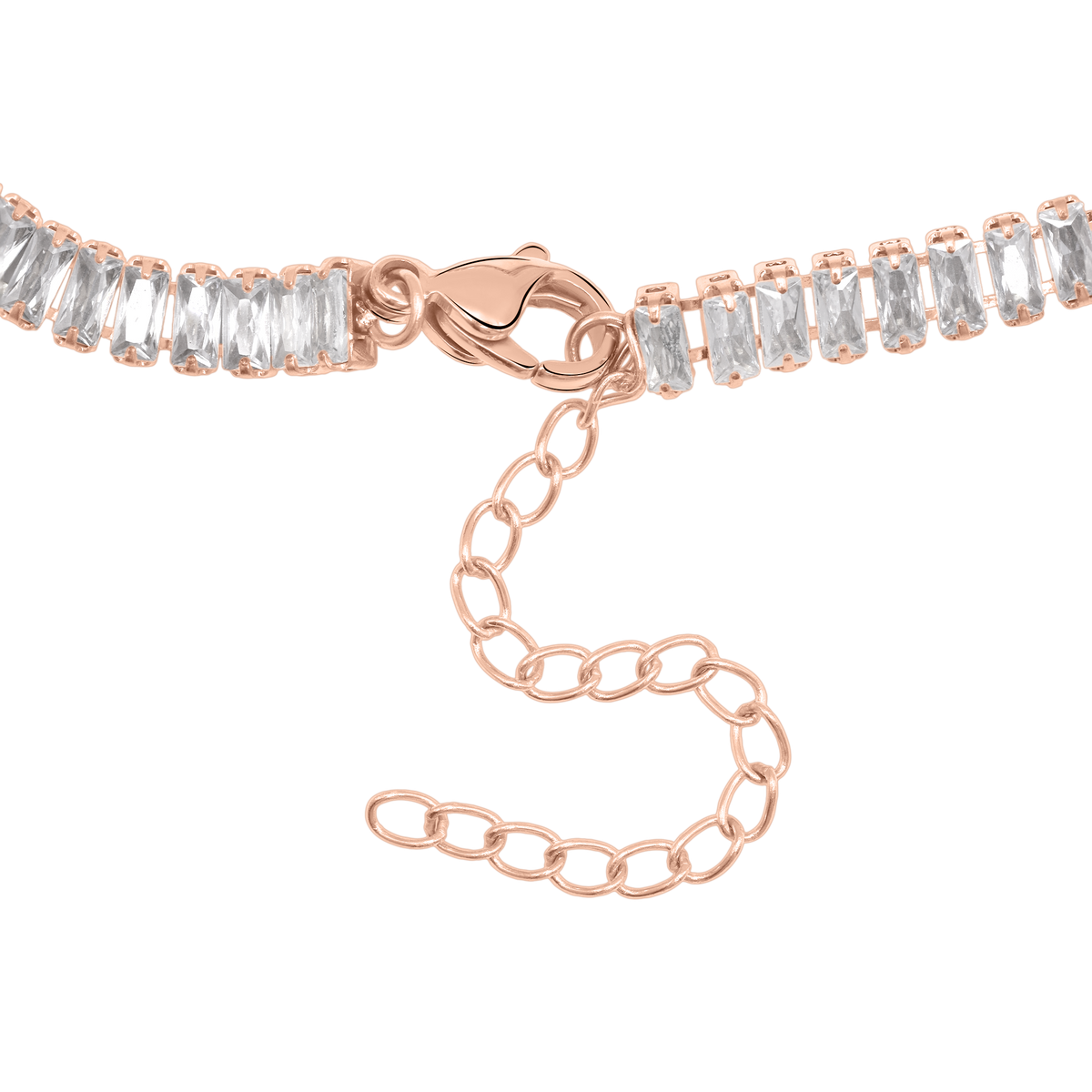 Armband Damen Edelstahl Zelie in Rose - gestylt zum Outfit