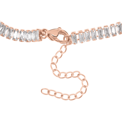 Armband Damen Edelstahl Zelie in Rose - gestylt zum Outfit