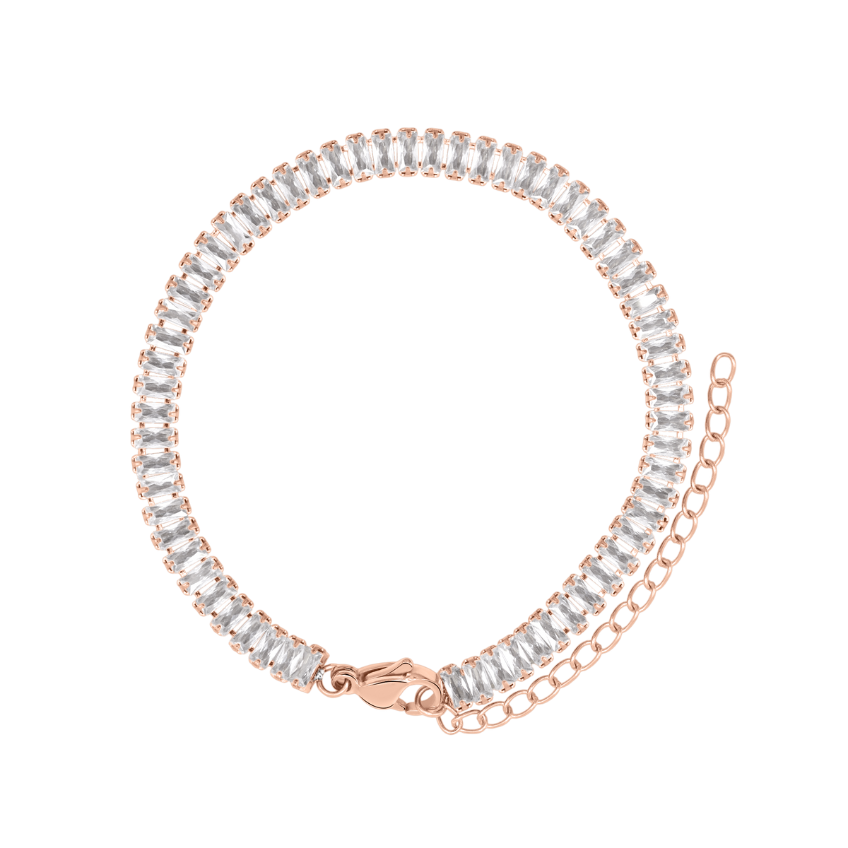 Armband Damen Edelstahl Zelie in Rose - mit gratis Geschenkbox