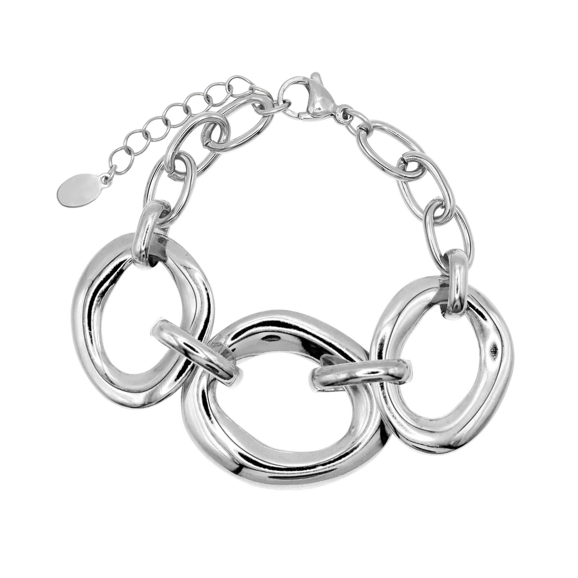 Armband Damen Edelstahl Eleonora in Silber - Produktbild
