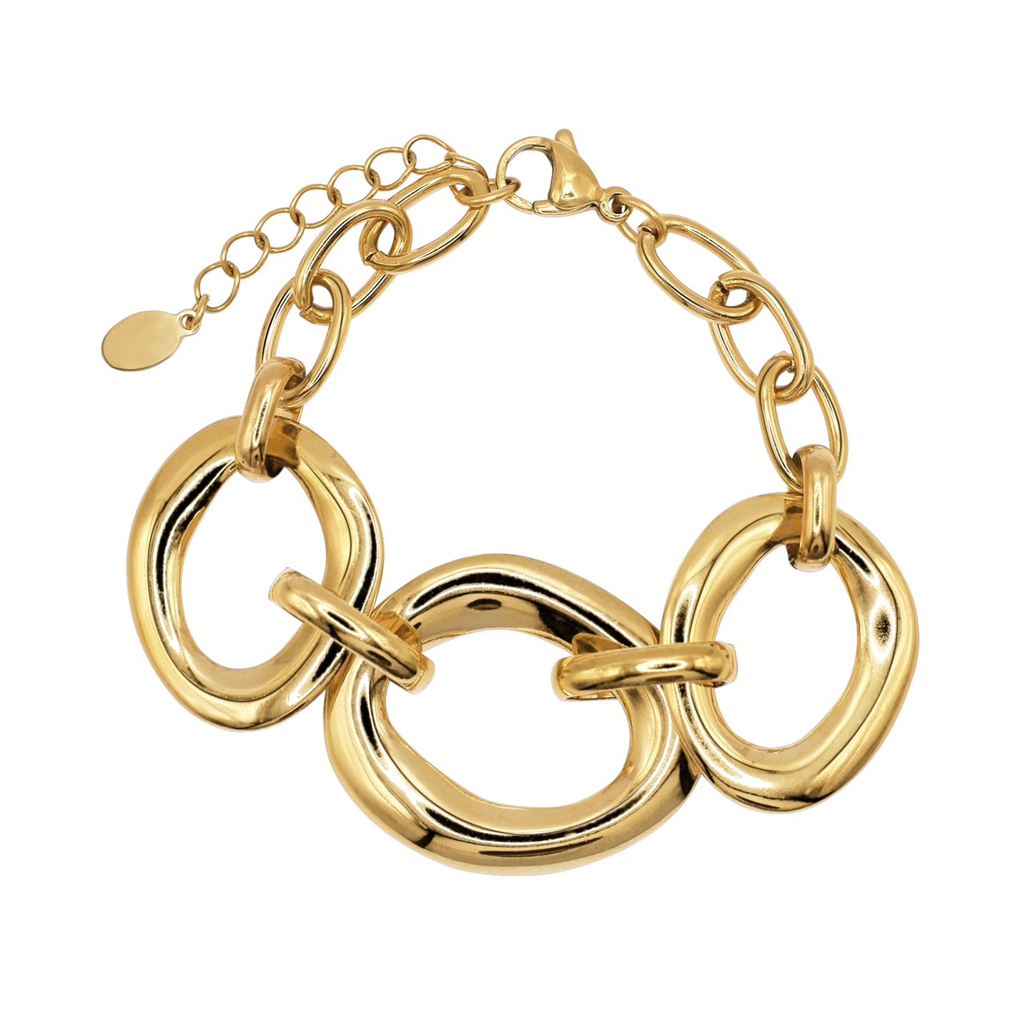 Armband Damen Edelstahl Eleonora in Gold - Produktbild