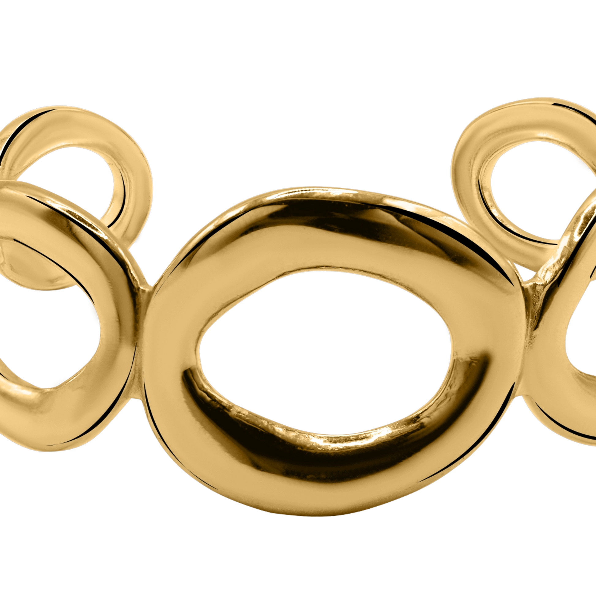Damen Armband Eleonora Gold stilvoll kombiniert