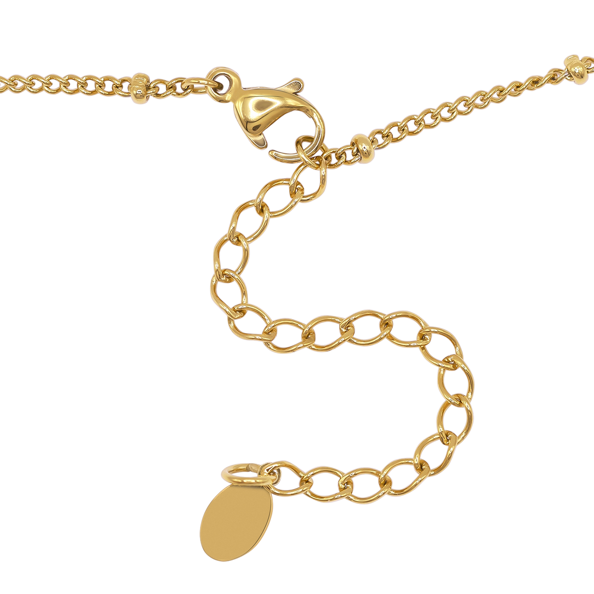 Armband Damen Edelstahl Valerie in Gold - gestylt im Look