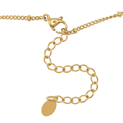 Armband Damen Edelstahl Valerie in Gold - gestylt im Look